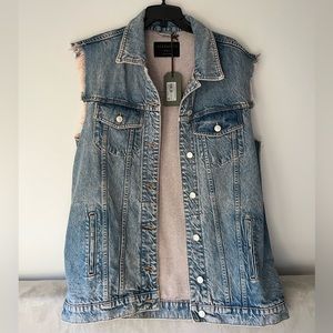 All SAINTS Heidi Denim Waistcoat